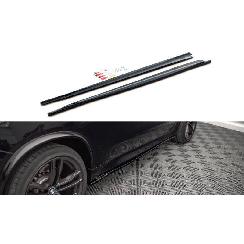 Maxton - Rajouts Des Bas De Caisse V.1 BMW X5 M F85 Noir Brillant
