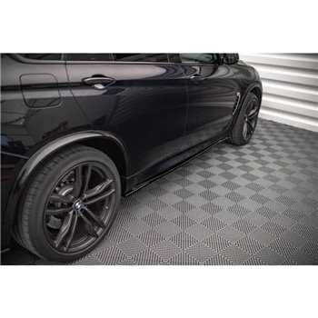 Maxton - Rajouts Des Bas De Caisse V.1 BMW X5 M F85 Noir Brillant