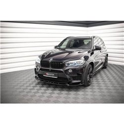 Maxton - Lame Du Pare-Chocs Avant V.1 BMW X5 M F85 / X6 M F86 Noir Brillant