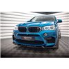 Maxton - Lame Du Pare-Chocs Avant V.1 BMW X5 M F85 / X6 M F86 Noir Brillant