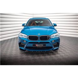 Maxton - Lame Du Pare-Chocs Avant V.1 BMW X5 M F85 / X6 M F86 Noir Brillant
