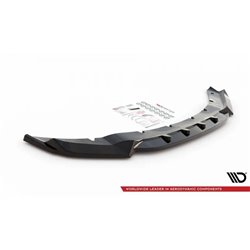 Maxton - Lame Du Pare-Chocs Avant V.1 BMW X5 M F85 / X6 M F86 Noir Brillant