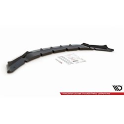 Maxton - Lame Du Pare-Chocs Avant V.1 BMW X5 M F85 / X6 M F86 Noir Brillant