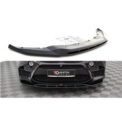 Maxton - Lame Du Pare-Chocs Avant V.2 BMW X5 M F85 / X6 M F86 Noir Brillant