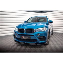 Maxton - Lame Du Pare-Chocs Avant V.2 BMW X5 M F85 / X6 M F86 Noir Brillant