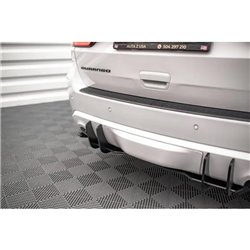 Maxton - Street Pro Central Diffuseur Arriere V.1 Dodge Durango RT Mk3 Rouge