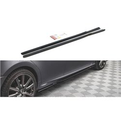 Maxton - Rajouts Des Bas De Caisse Lexus GS F Sport Mk4(L10) Noir Brillant