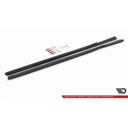 Maxton - Rajouts Des Bas De Caisse Lexus GS F Sport Mk4(L10) Noir Brillant