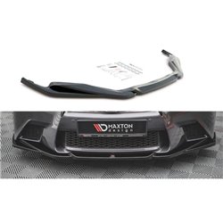 Maxton - Lame Du Pare-Chocs Avant V.2 Lexus GS F Sport Mk4 (L10) Noir Brillant