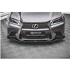 Maxton - Lame Du Pare-Chocs Avant V.2 Lexus GS F Sport Mk4 (L10) Noir Brillant