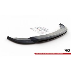 Maxton - Lame Du Pare-Chocs Avant V.1 Dodge Durango RT / SRT Mk3 Facelift Noir Brillant