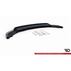 Maxton - Lame Du Pare-Chocs Avant V.1 Dodge Durango RT / SRT Mk3 Facelift Noir Brillant