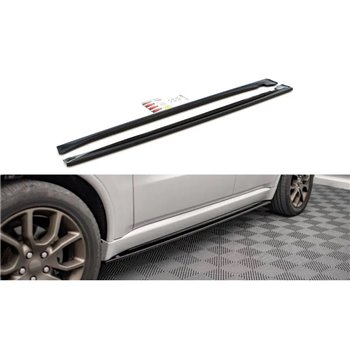 Maxton - Rajouts Des Bas De Caisse Dodge Durango RT Mk3 Noir Brillant
