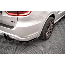 Maxton - Lames De Pare-Chocs Arrière Latérales Dodge Durango RT Mk3 Noir Brillant