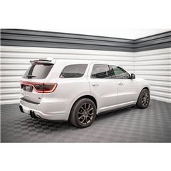 Maxton - Lames De Pare-Chocs Arrière Latérales Dodge Durango RT Mk3 Noir Brillant