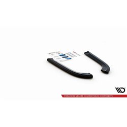 Maxton - Lames De Pare-Chocs Arrière Latérales Dodge Durango RT Mk3 Noir Brillant