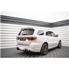 Maxton - Street Pro Central Diffuseur Arriere V.1 Dodge Durango RT Mk3 Noir-Rouge