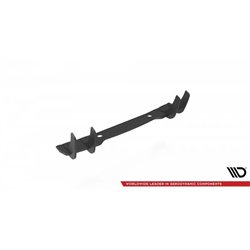 Maxton - Street Pro Central Diffuseur Arriere V.1 Dodge Durango RT Mk3 Noir-Rouge