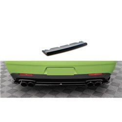Maxton - Arriere Splitter Dodge Challenger SRT Hellcat Widebody Mk3 Noir Brillant