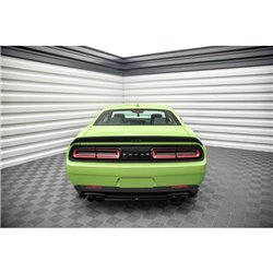 Maxton - Arriere Lame Dodge Challenger SRT Hellcat Widebody Mk3 Noir Brillant