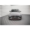 Maxton - Lame Du Pare-Chocs Avant V.3 Hyundai I30 N / I30 N-Line Hatchback/Fastback Mk3 Facelift Noir Brillant