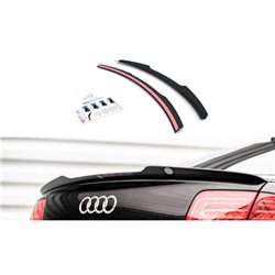 Maxton - Spoiler Cap Audi S8 D3 Noir Brillant