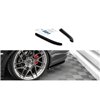 Maxton - Lames De Pare-Chocs Arrière Latérales Audi S8 D3 Noir Brillant