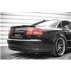 Maxton - Lames De Pare-Chocs Arrière Latérales Audi S8 D3 Noir Brillant