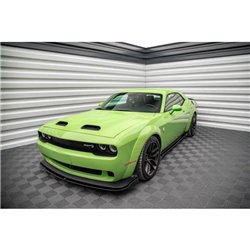 Maxton - Rajouts Des Bas De Caisse Dodge Challenger SRT Hellcat Widebody Mk3 Noir Brillant