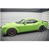 Maxton - Rajouts Des Bas De Caisse Dodge Challenger SRT Hellcat Widebody Mk3 Noir Brillant