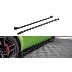 Maxton - Rajouts Des Bas De Caisse Dodge Challenger SRT Hellcat Widebody Mk3 Noir Brillant