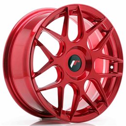 JR Wheels JR18 17x7 ET20-40 Blank Platinum Red