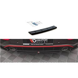 Maxton - Arriere Splitter Hyundai I30 N Hatchback Mk3 Facelift Noir Brillant
