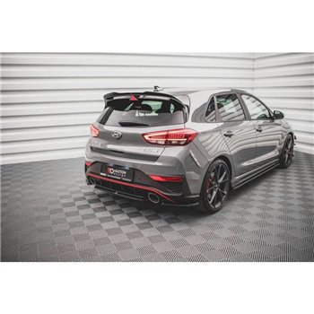 Maxton - Arriere Lame Hyundai I30 N Hatchback Mk3 Facelift Noir Brillant
