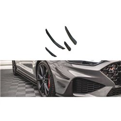 Maxton - Ailes de pare-chocs avant (Canards) Hyundai I30 N / I30 N-Line Hatchback/Fastback Mk3 Facelift