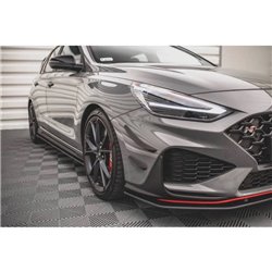 Maxton - Ailes de pare-chocs avant (Canards) Hyundai I30 N / I30 N-Line Hatchback/Fastback Mk3 Facelift 