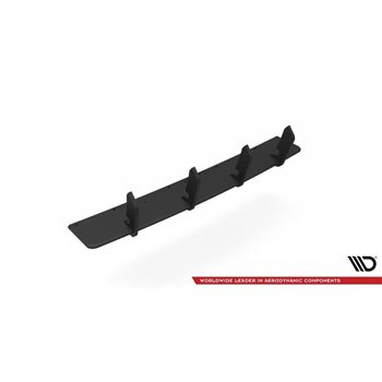 Maxton - Street Pro Central Diffuseur Arriere Hyundai I30 N Hatchback Mk3 Facelift Noir-Rouge