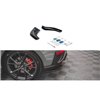 Maxton - Lames De Pare-Chocs Arrière Latérales V.2 Hyundai I30 N Hatchback Mk3 Facelift Noir Brillant