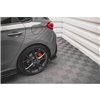 Maxton - Lames De Pare-Chocs Arrière Latérales V.2 Hyundai I30 N Hatchback Mk3 Facelift Noir Brillant