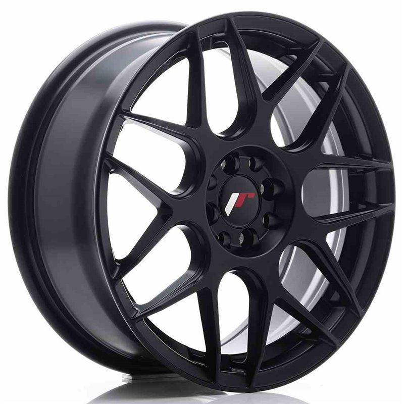 JR Wheels JR18 17x7 ET40 4x100/114 Matt Black