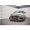 Maxton - Street Pro Lame Du Pare-Chocs Avant Hyundai I30 N Hatchback/Fastback Mk3 Facelift Noir