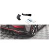 Maxton - Lames De Pare-Chocs Arrière Latérales V.3 Hyundai I30 N Hatchback Mk3 Facelift Noir Brillant
