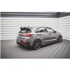 Maxton - Lames De Pare-Chocs Arrière Latérales V.3 Hyundai I30 N Hatchback Mk3 Facelift Noir Brillant