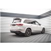 Maxton - Arriere Lame (avec une barre verticale) V.1 Mercedes-Benz GLS AMG-Line X167 Noir Brillant