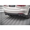 Maxton - Arriere Lame (avec une barre verticale) V.1 Mercedes-Benz GLS AMG-Line X167 Noir Brillant