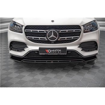 Maxton - Lame Du Pare-Chocs Avant V.1 Mercedes-Benz GLS AMG-Line X167 Noir Brillant