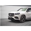 Maxton - Lame Du Pare-Chocs Avant V.1 Mercedes-Benz GLS AMG-Line X167 Noir Brillant