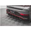 Maxton - Street Pro Central Diffuseur Arriere Hyundai I30 N Hatchback Mk3 Facelift Rouge