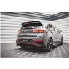 Maxton - Street Pro Central Diffuseur Arriere Hyundai I30 N Hatchback Mk3 Facelift Rouge