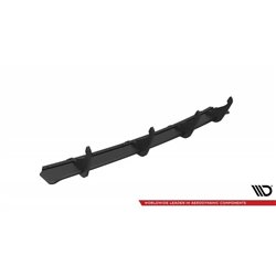 Maxton - Street Pro Central Diffuseur Arriere Maserati Ghibli Mk3 Noir-Rouge